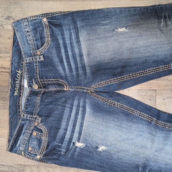 Maurices Dark Blue Boot Cut Jeans - Picture 5 of 10